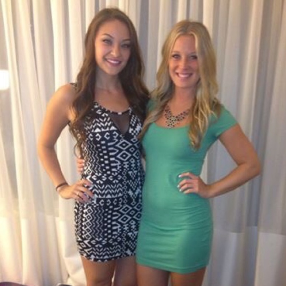 Black and White Tribal Dress